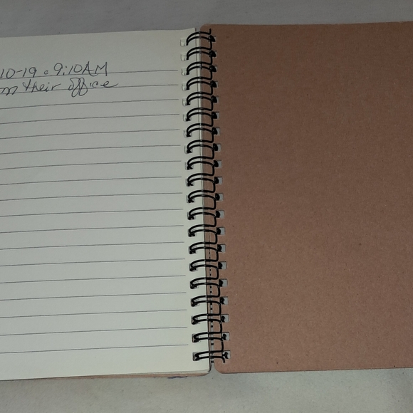 SERENITY TITLE NOTEBOOK with Pe - Picture 6 of 6